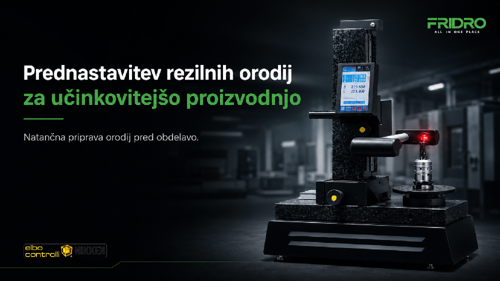 Prednosti prednastavitve rezilnih orodij pri CNC obdelavi